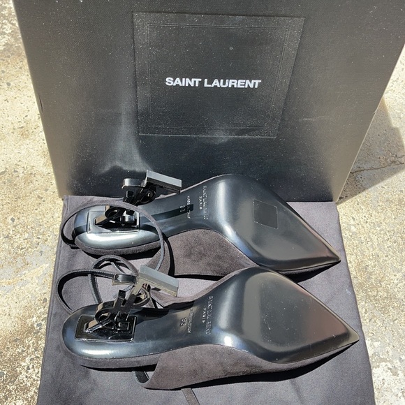 Black Saint Laurent pumps (NWOT) - Picture 4 of 5